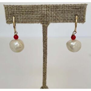 Vintage Pearl 14/20 GF Earrings
